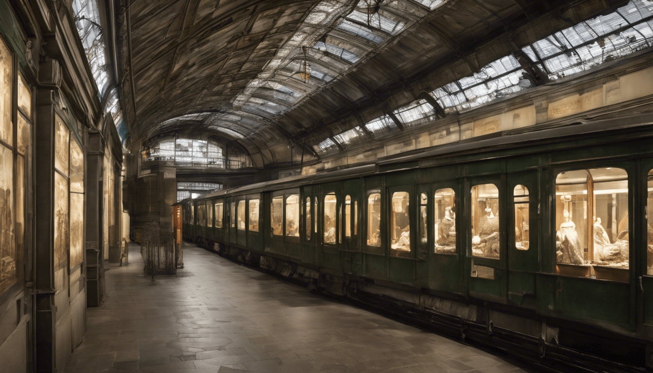 plongez dans l'univers des incroyables trésors oubliés de la ratp lors de la nuit des musées, à travers des photos d'un autre temps.