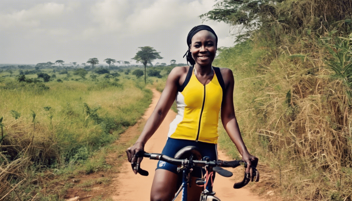 découvrez l'incroyable aventure de cette nigériane qui a réalisé l'impossible en parcourant seule à vélo le trajet épique de nairobi à lagos ! un exploit à couper le souffle !