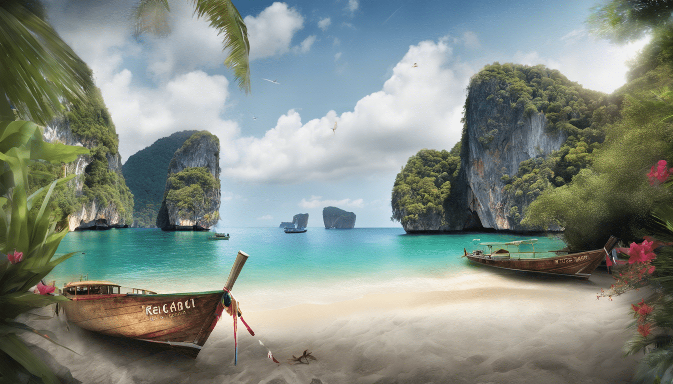 Table et produits locaux à Phuket, en Thaïlande (illustration).