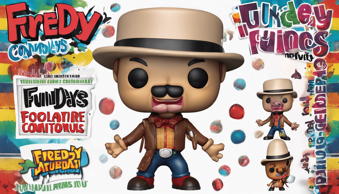 découvrez en exclusivité tout sur l'événement funko fundays 2024 au san diego comic-con et suivez la folle aventure de freddy pour son grand retour !