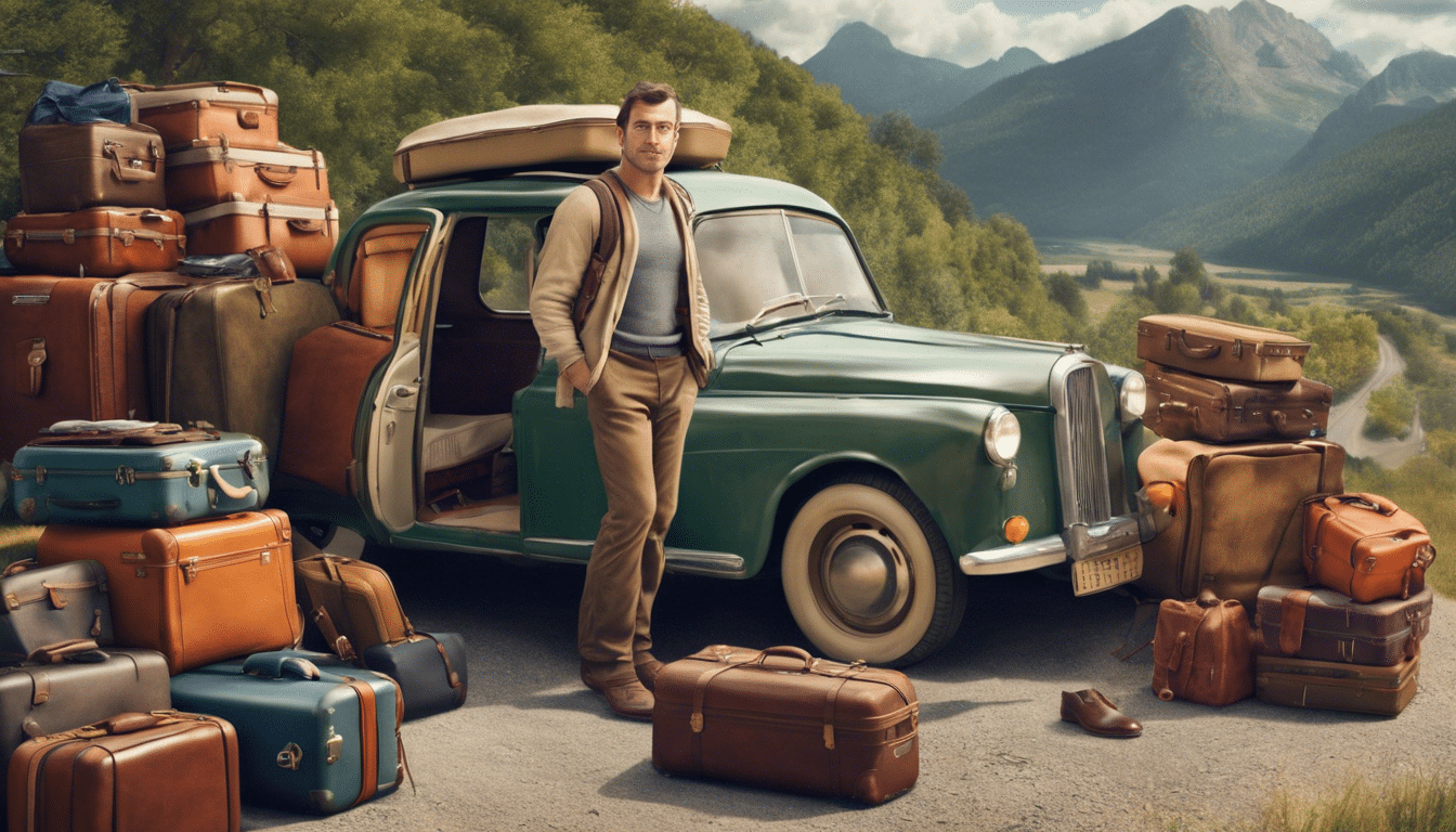 suivez les péripéties d'un homme audacieux qui entreprend un road trip extraordinaire, malgré un excès de 655 kilos de bagages. découvrez les défis inattendus et les rencontres mémorables tout au long de ce voyage surprenant.
