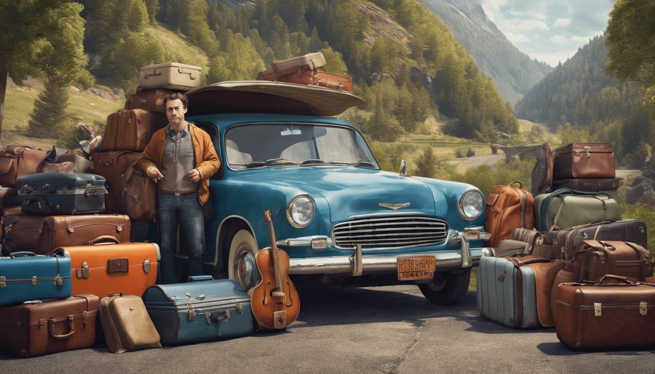 découvrez l'incroyable aventure d'un homme qui décide de partir en road trip, mais avec un excès incroyable de 655 kilos de bagages. une histoire de défis, de rencontres inattendues et de moments mémorables qui vous fera rire et réfléchir sur l'essentiel du voyage.