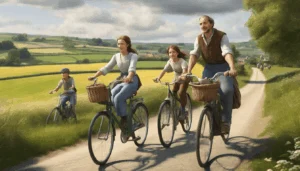 « Une famille bretonne sur deux roues : l’odyssée à vélo à travers le nord de l’Europe »