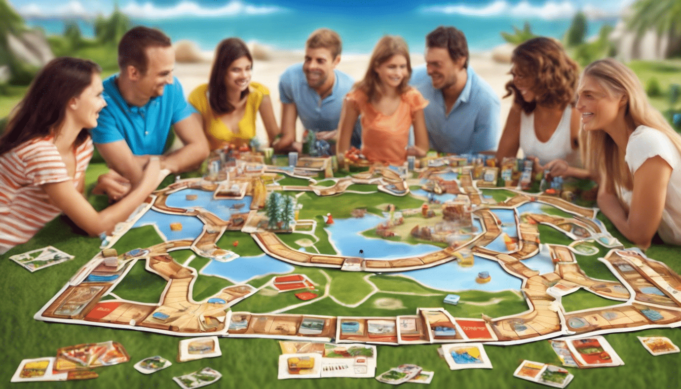 découvrez notre sélection des 5 jeux de société incontournables à emporter en vacances ! éveillez l'esprit de compétition et de convivialité lors de vos moments en famille ou entre amis. idéaux pour animer vos soirées, ces jeux promettent rire et divertissement.